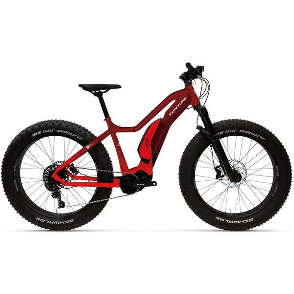 Dviratis 26  TUNTURI E-MAX SUSPENSION 26  red tunturi