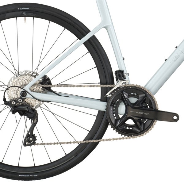 Dviratis 28  SCOTT ADDICT 50 cumulus white Scott