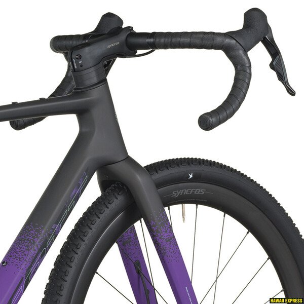 Dviratis 28  SCOTT ADDICT GRAVEL 20 carbon black/indigo purple Scott