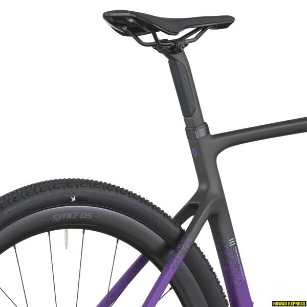 Dviratis 28  SCOTT ADDICT GRAVEL 20 carbon black/indigo purple Scott