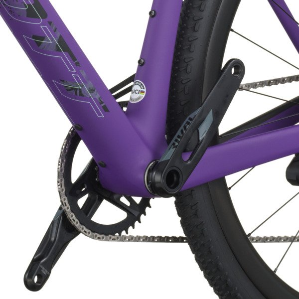 Dviratis 28  SCOTT ADDICT GRAVEL 20 carbon black/indigo purple Scott