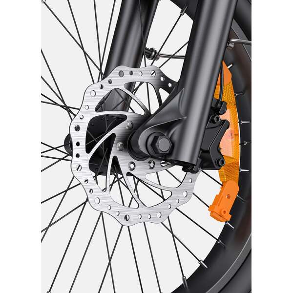 Dviratis 20  elektrinis sulankstomas Engwe L20 3.0 PRO 250w šampaninis