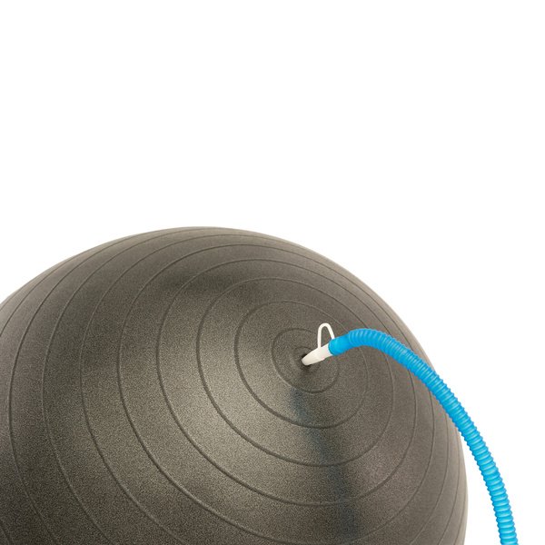 Gimnastikos kamuolys TUNTURI Gymball 55cm, atsparus sprogimui, juodas