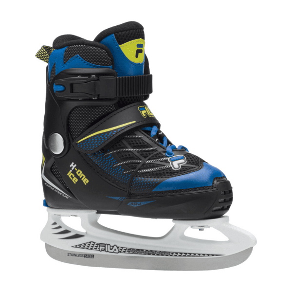 Vaiki&scaron;kos ledo ritulio pačiūžos FILA X-One Ice Blue/Lime