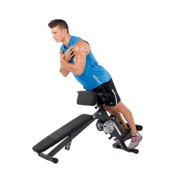 Pratimų suoliukas FINNLO, Hammer Ab&Back Trainer
