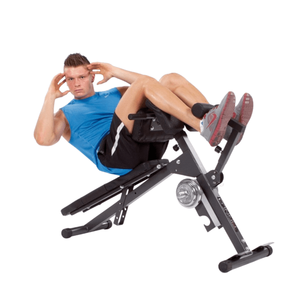 Pratimų suoliukas FINNLO, Hammer Ab&Back Trainer