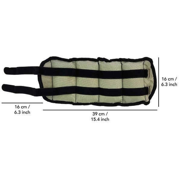 Kojų ir rankų svarmenys TUNTURI rankų/kojų svarmenys 2 kg (pora)