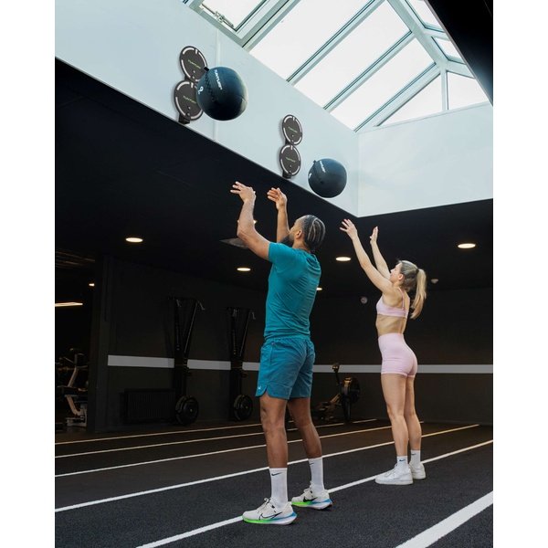 Įdarytas kamuoliukas TUNTURI Platinum Wall Ball, 9 kg