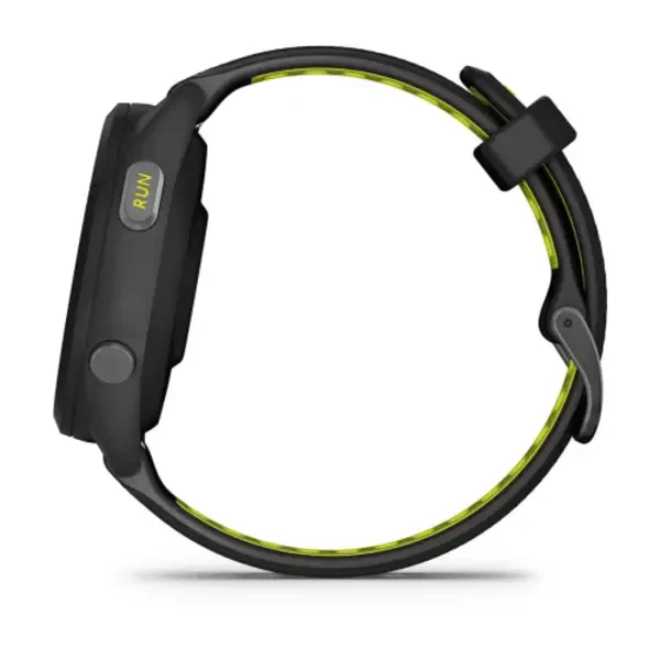 Garmin Forerunner 265S išmanusis sportinis laikrodis (Juodos / Amp yellow spalvos)