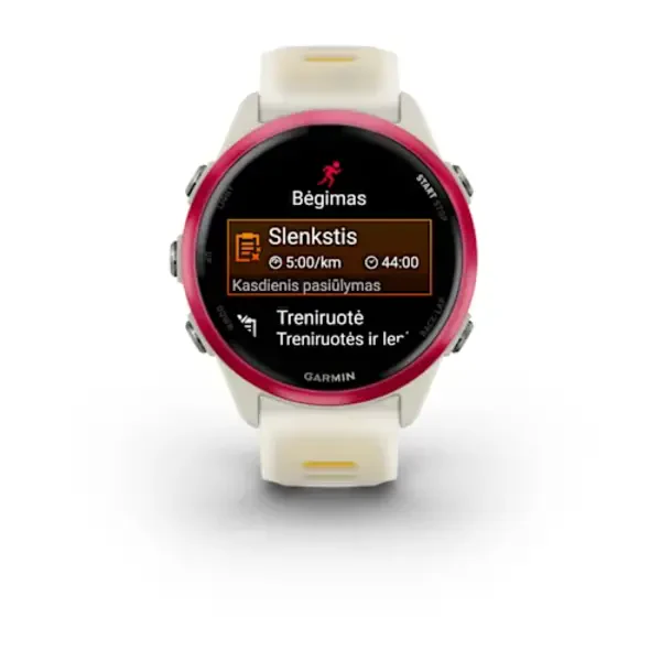 Garmin Forerunner 570 - 42mm išmanusis sportinis laikrodis (Rožinės / Kreminės spalvos)