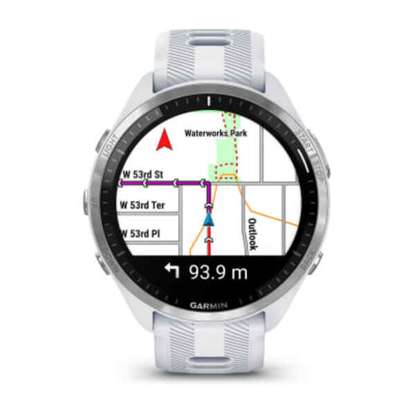 Garmin Forerunner 965 išmanusis sportinis laikrodis (Whitestone)