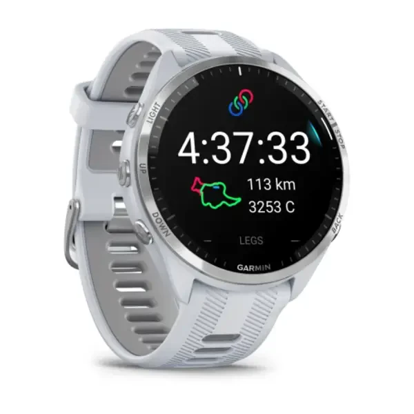 Garmin Forerunner 965 išmanusis sportinis laikrodis (Whitestone)