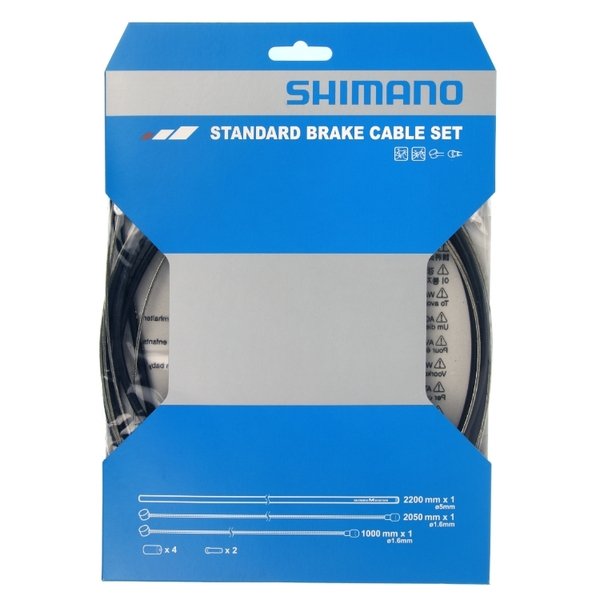 Stabdžių šlangutė Shimano MTB Black 2200 mm M SYSTEM 1000 mm /2050 mm 