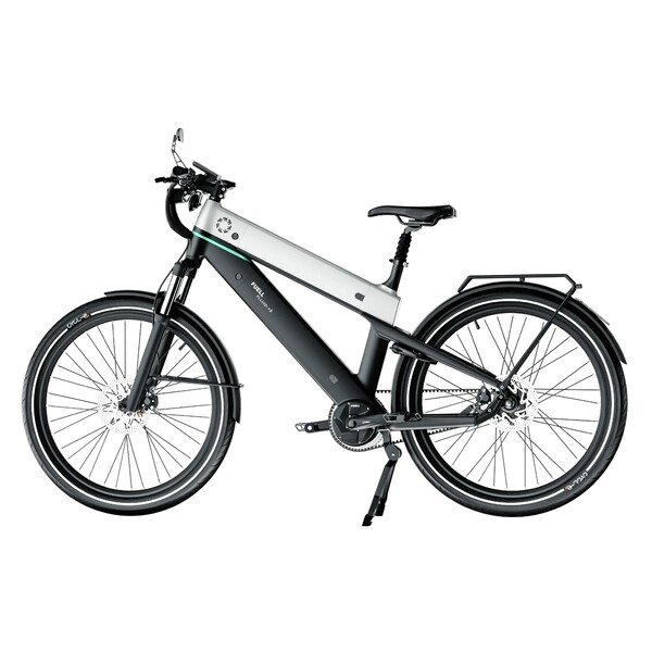 Dviratis 27,5" elektrinis FLLUID-1S EU pilkas