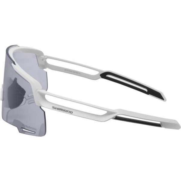 Akiniai Shimano Eyewear CE-EQNX5 EQUINOX Photochromic gray Matte White
