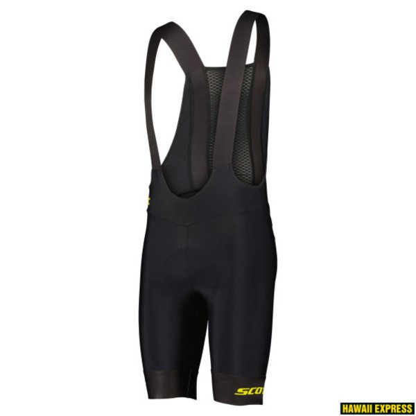 Šortai su petnešom vyr. Scott RC Pro +++ black/sulphur yellow