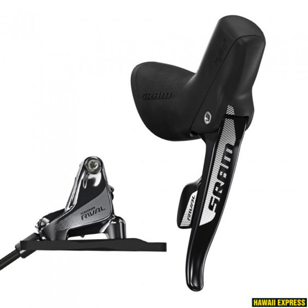 Pavarų ir stabdžių rankenėlė SRAM Shift/Hydraulic Disc Brake Rival22 Yaw Front Shift Front Brake950mm w Flat Mount Hardware (Rotor sold separately)
