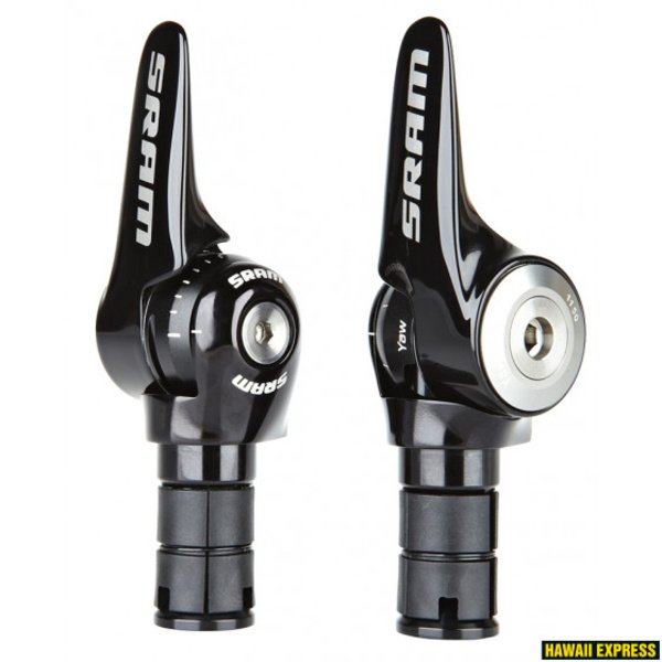 Pavarų rankenėlė SRAM Set 1150-R2C Aluminum Aero Blade Lever 11sp Rear Index Yaw Front