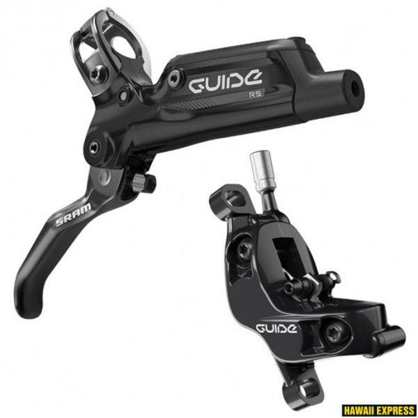 Diskiniai stabdžiai SRAM Guide RS (Reach, SwingLink) Aluminum Lever Gloss Black Front 950mm Hose (Rotor/Bracket sold separately)B1