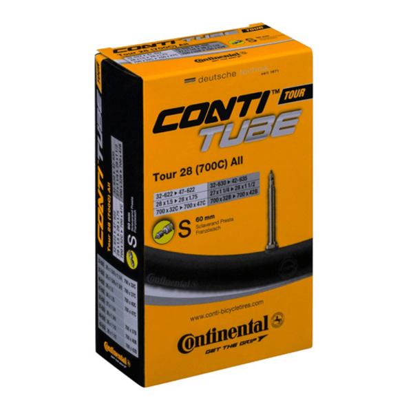 Kamera 28" Continental All Valve Presta 32/47-609/642 Tour