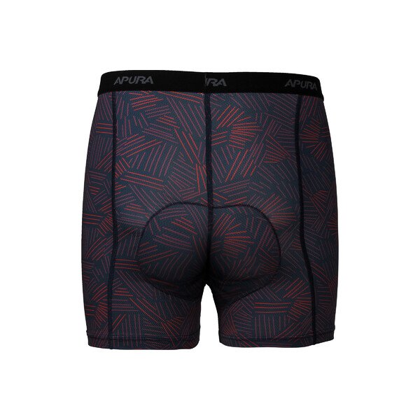 Apatiniai šortai Apura Baselayer Short Pro Comfort vyr. juoda/raudona 