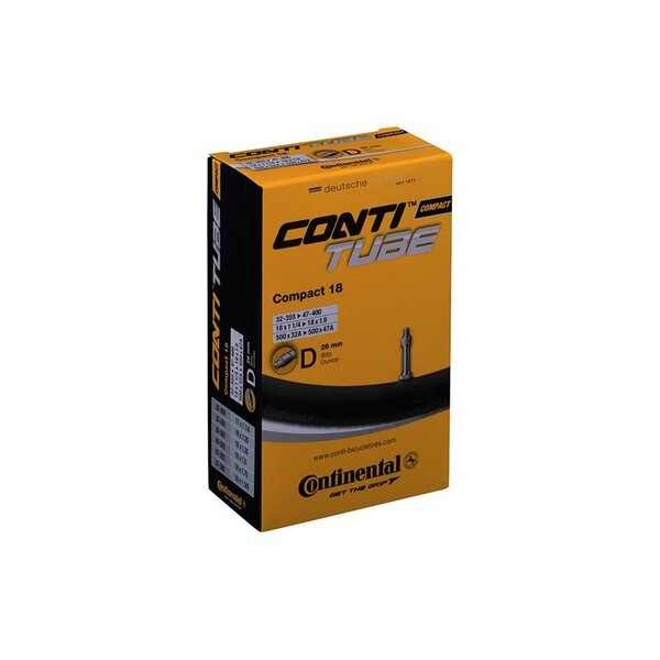 Kamera 18" Continental Compact 18 Valve Dunlop 32/47-355/400