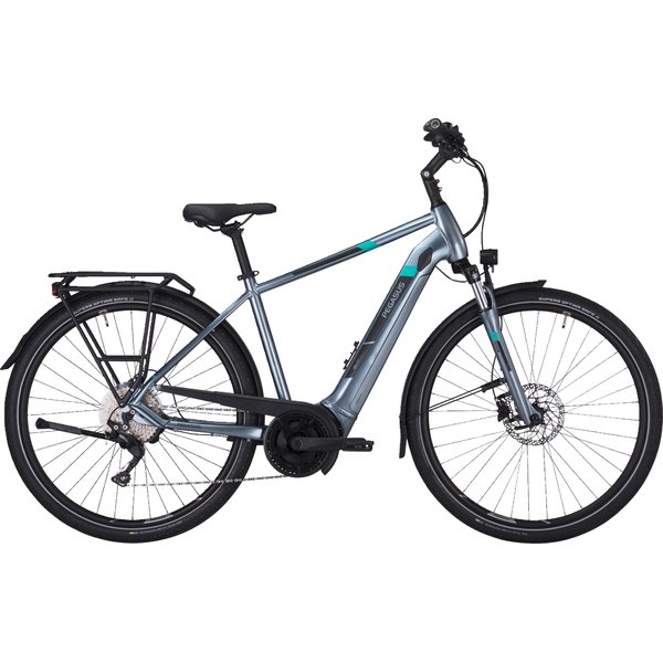 Dviratis 28" elektrinis Pegasus Premio EVO 10 vyr. BOSCH Sistema 400wh 10g pilkas 