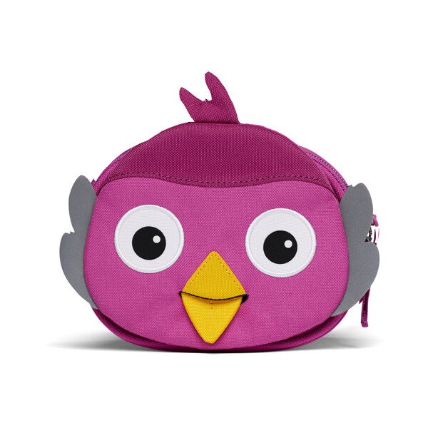 Dviračio krepšelis vaikiškas AFFENZAHN paukštelis rožinis