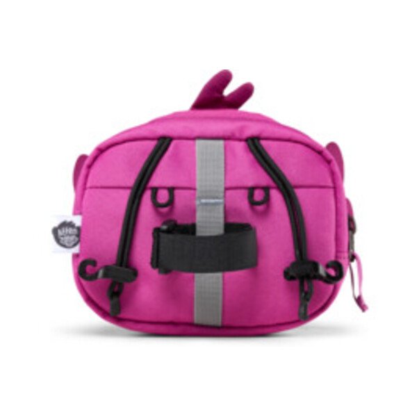 Dviračio krepšelis vaikiškas AFFENZAHN paukštelis rožinis