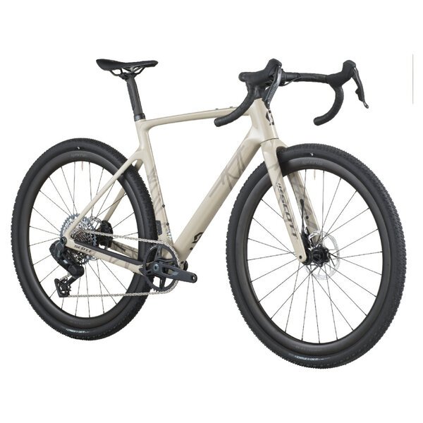 Dviratis 28  SCOTT ADDICT GRAVEL 20 taupe beige Scott