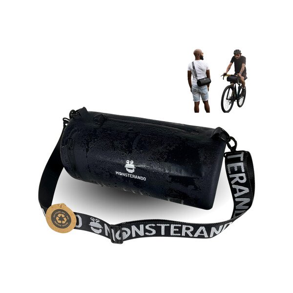 Krepšelis ant vairo MONSTERANDO Travel-Monster  juodas