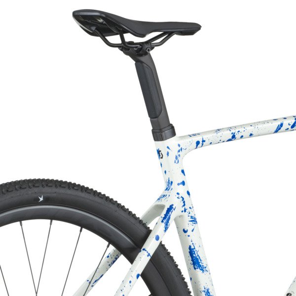 Dviratis 28  SCOTT ADDICT GRAVEL 30 white/splatter blue Scott