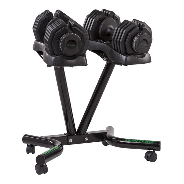 Reguliuojamas hantelis TUNTURI Selector Hanteliai 25kg