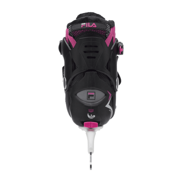 Vaiki&scaron;ki ledo ritulio pačiūžos FILA X-One Ice G juodos/rožinės