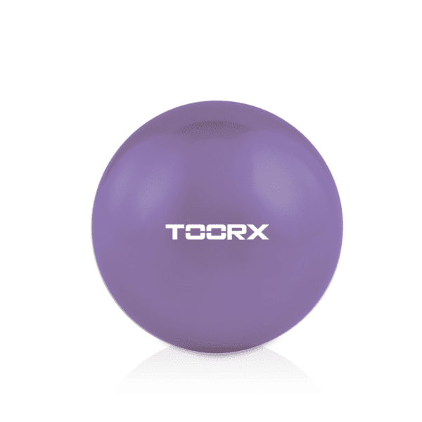 Gimnastikos kamuolys TOORX Toning Ball, violetinis, 1,5 kg