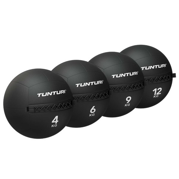 Įdarytas kamuoliukas TUNTURI Platinum Wall Ball, 12 kg