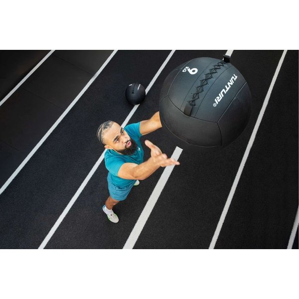 Įdarytas kamuoliukas TUNTURI Platinum Wall Ball, 12 kg
