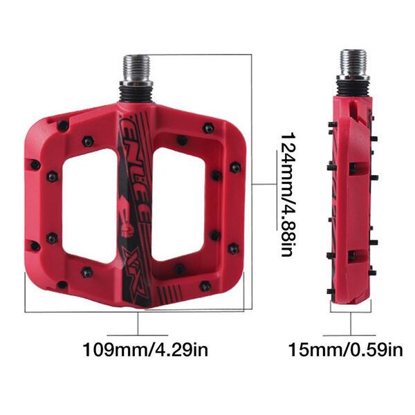 Pedalai OXC Loam 20 Nylon Flat Red