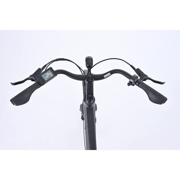 Dviratis 28" elektrinis Luna NEO BELT unisex juodas