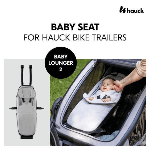 Kūdikio sėdynė dviračių priekaboms Hauck Lounger 2