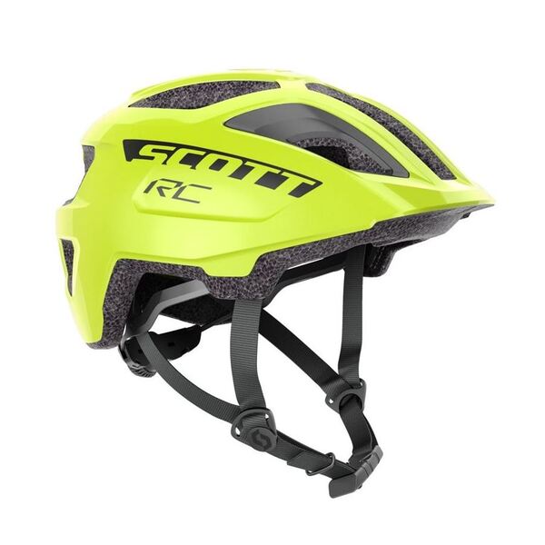 Šalmas Scott SPUNTO PLUS radium yellow RC UNI 50-56 cm