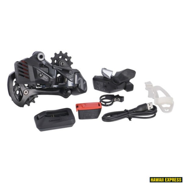 Pavarų grupė SRAM XX1 Eagle AXS Upgrade Kit (Rear Der wBattery and Battery Protector, Rocker Paddle Controller wClamp, Charger/Cord, Chain Gap Tool)