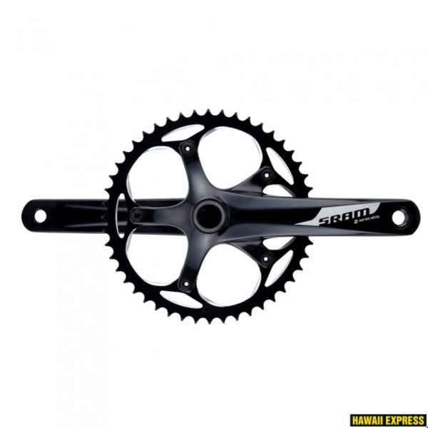&Scaron;vaistiklis SRAM Crank Set S300 1.1 Courier Mirror Black w GXP Cups 68 165 48