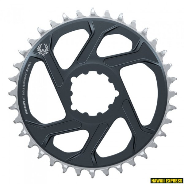 Priekinė žvaigždė SRAM X-SYNC 2 36T Direct Mount 3mm Offset Boost Eagle Lunar/Polar Grey