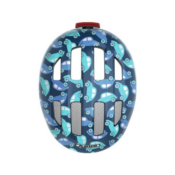 Šalmas Abus vaikiškas Smiley 3.0 LED blue car 