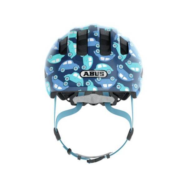 Šalmas Abus vaikiškas Smiley 3.0 LED blue car 