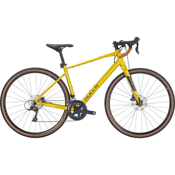 Dviratis 28" Bulls Trail Grinder 2 Gravel 18g geltonas 