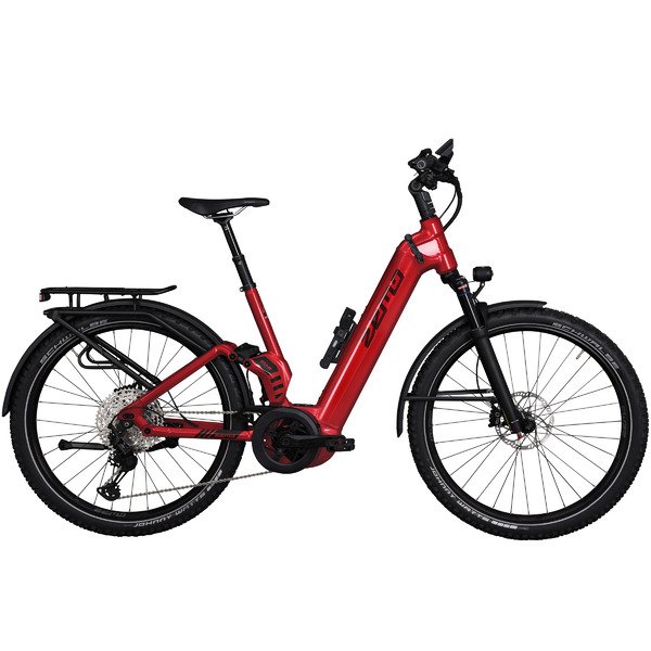 Dviratis 28" Zemo SU-E FS12+ 750Wh Wave 12g raudonas 