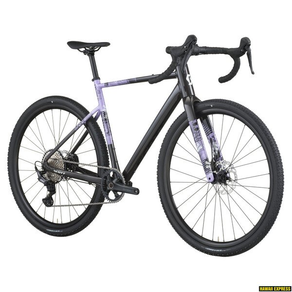 Dviratis 28  SCOTT SPEEDSTER GRAVEL 10 carbon black/tulip purple Scott
