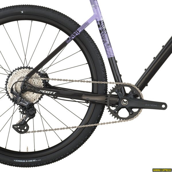 Dviratis 28  SCOTT SPEEDSTER GRAVEL 10 carbon black/tulip purple Scott
